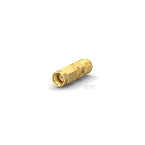 Te Connectivity Adapter, Straight, Stainless Steel, OSM Jack, OSSM Plug 1053770-1 - main